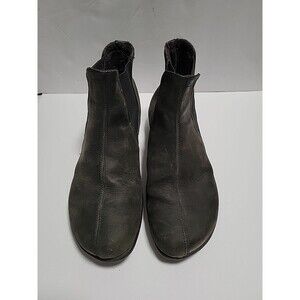 Naot Chelsea Boots, Remana 37 / 6 Charcoal Black Nubuck Leather